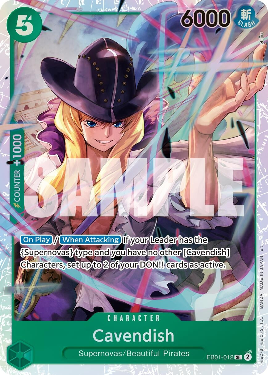 Image for Cavendish - EB01-012 (Reprint) [EB01-012] - One Piece Card Game