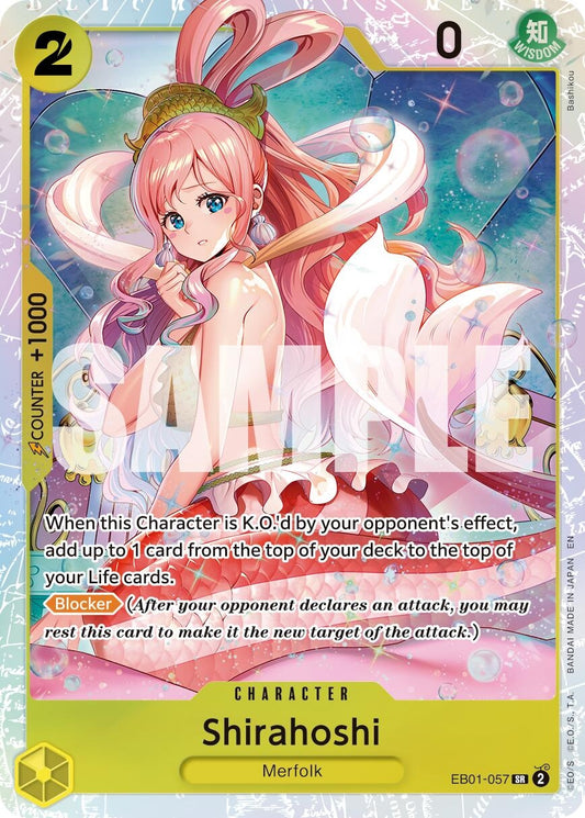 Image for Shirahoshi (Reprint) [EB01-057] - One Piece Card Game