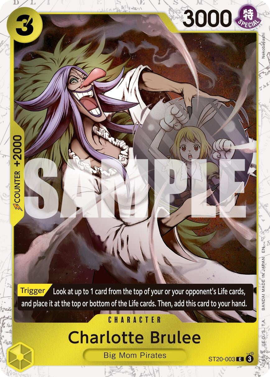 Image for Charlotte Brulee (Pirate Foil) [ST20-003] - One Piece Card Game