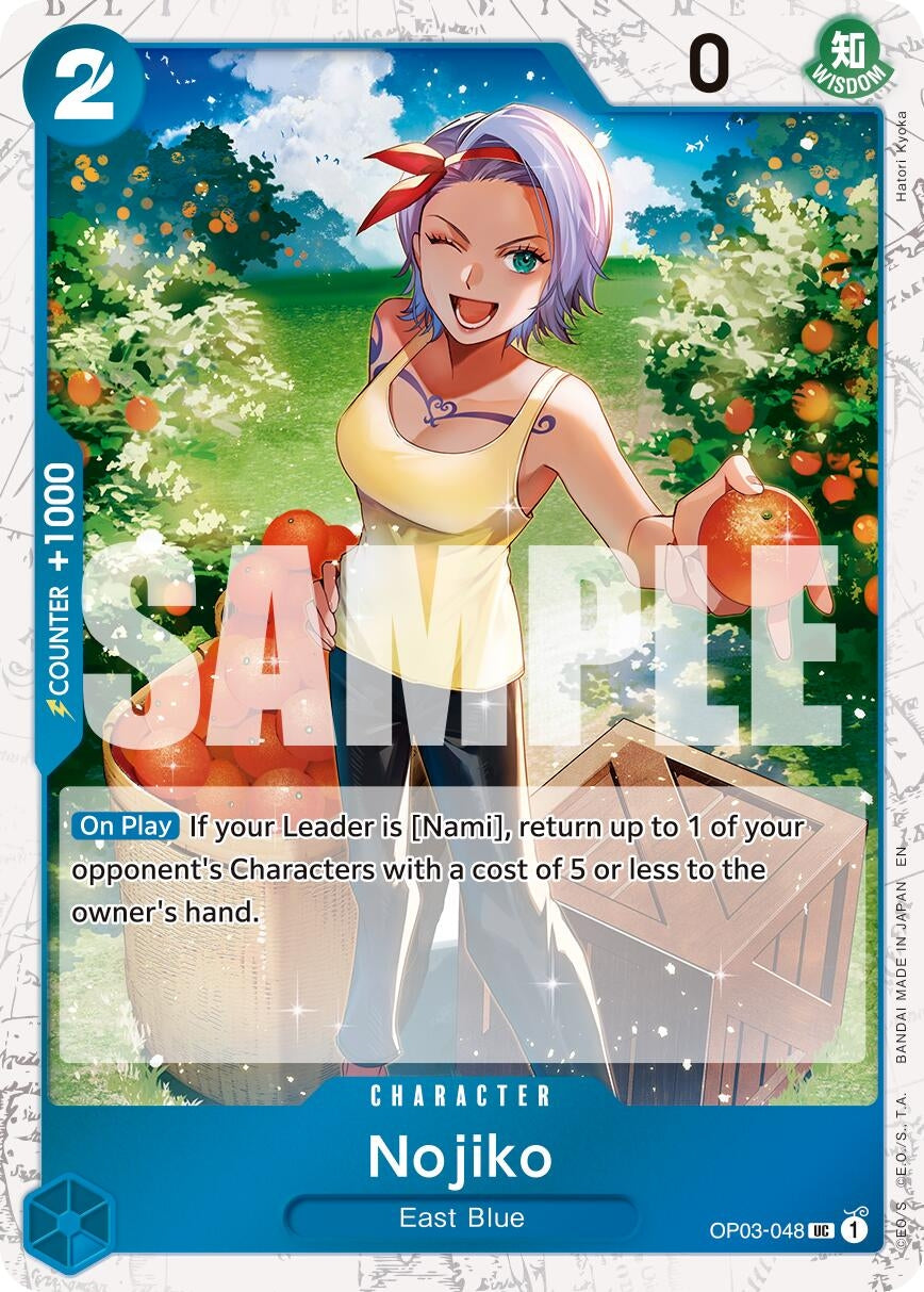 Image for Nojiko (Pirate Foil) [OP03-048] - One Piece Card Game