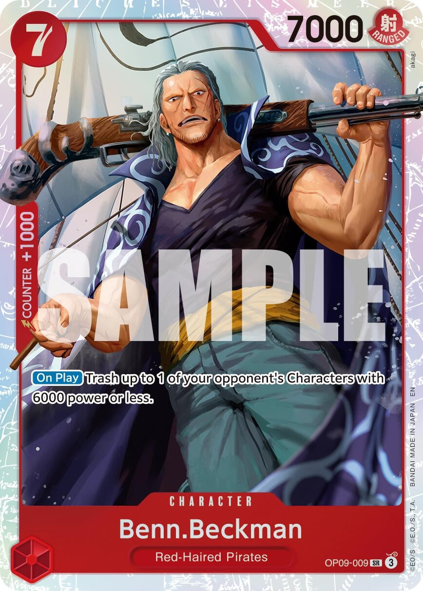 Image for Benn.Beckman (Reprint) [OP09-009] - One Piece Card Game
