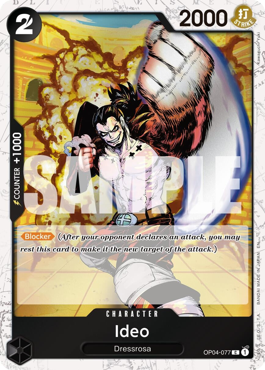 Image for Ideo (Pirate Foil) [OP04-077] - One Piece Card Game