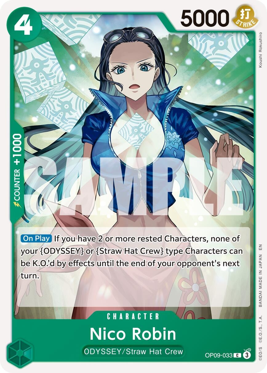 Image for Nico Robin - OP09-033 (Reprint) [OP09-033] - One Piece Card Game
