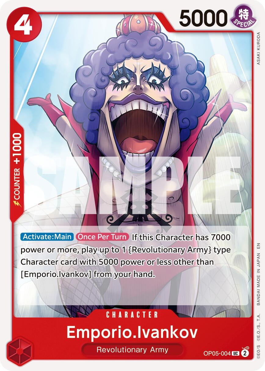 Image for Emporio.Ivankov (Reprint) [OP05-004] - One Piece Card Game