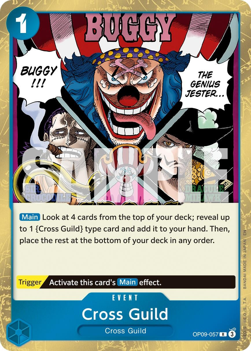 Image for Cross Guild (Reprint) [OP09-057] - One Piece Card Game
