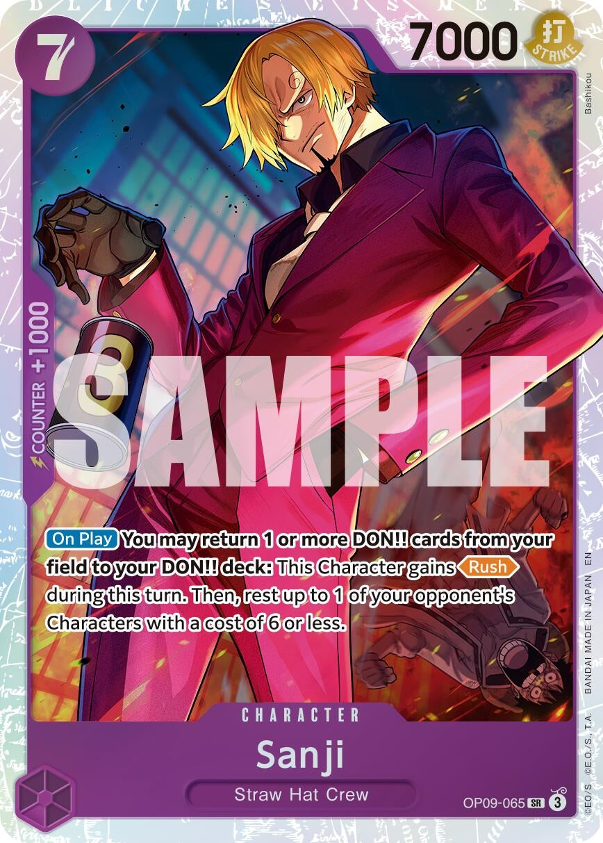 Image for Sanji - OP09-065 (Reprint) [OP09-065] - One Piece Card Game