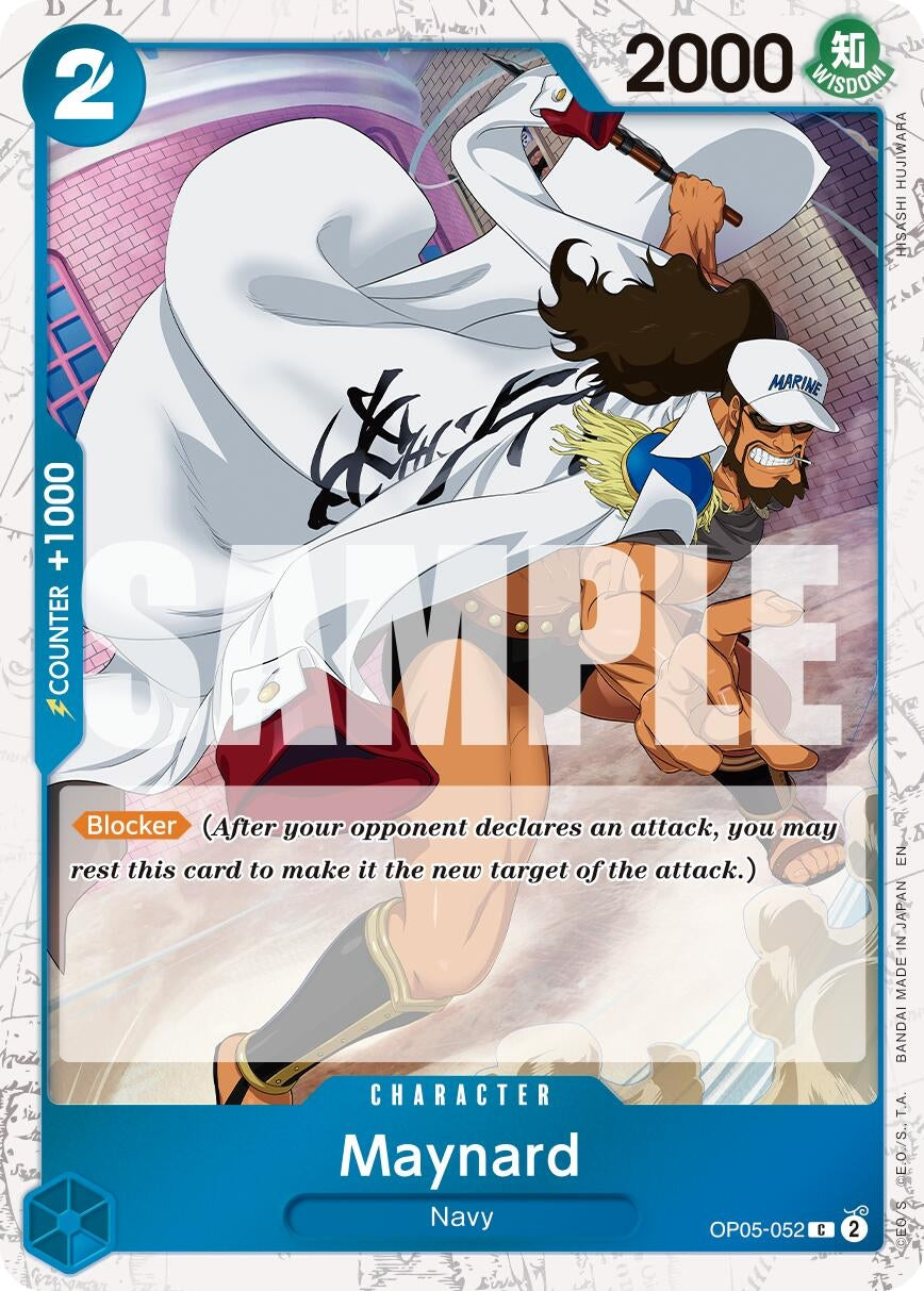 Image for Maynard (Pirate Foil) [OP05-052] - One Piece Card Game