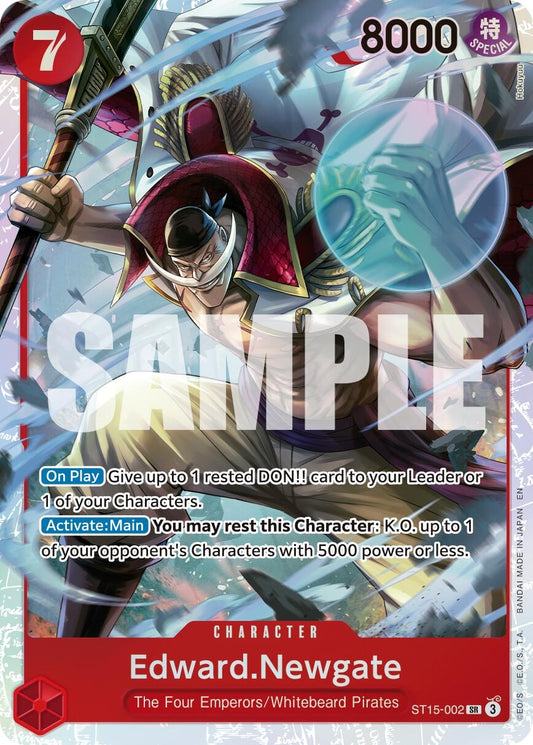 Image for Edward.Newgate - ST15-002 (Reprint) [ST15-002] - One Piece Card Game