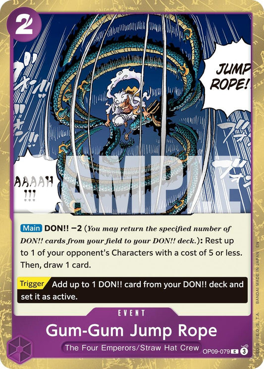 Image for Gum-Gum Jump Rope (Pirate Foil) [OP09-079] - One Piece Card Game