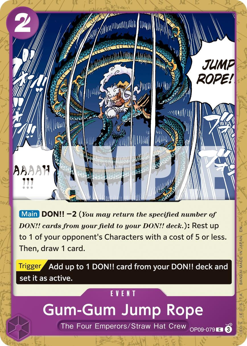 Image for Gum-Gum Jump Rope (Reprint) [OP09-079] - One Piece Card Game
