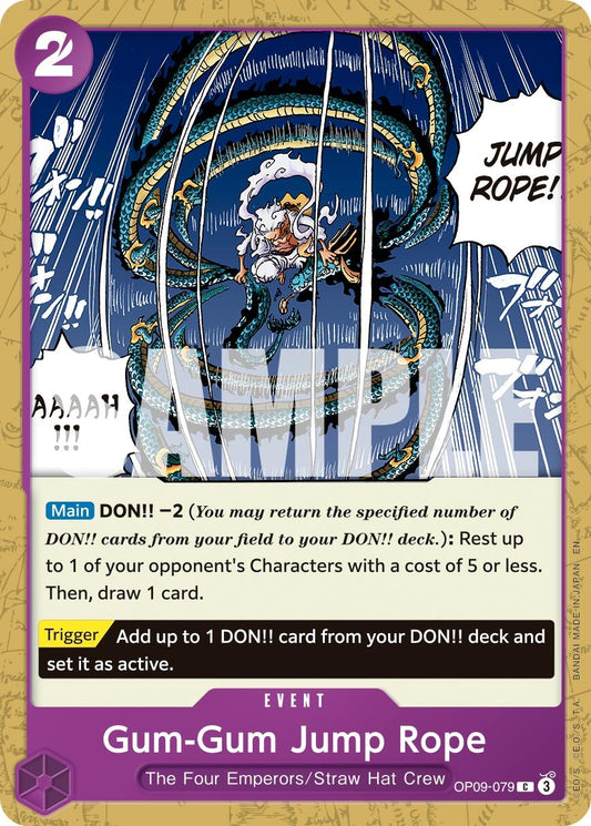 Image for Gum-Gum Jump Rope (Reprint) [OP09-079] - One Piece Card Game