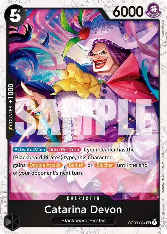 Image for Catarina Devon (Pirate Foil) [OP09-084] - One Piece Card Game