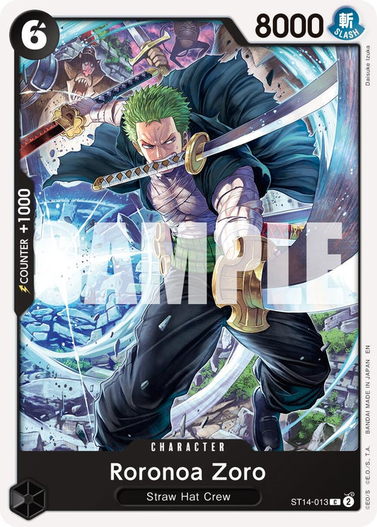 Image for Roronoa Zoro - ST14-013 (Reprint) [ST14-013] - One Piece Card Game