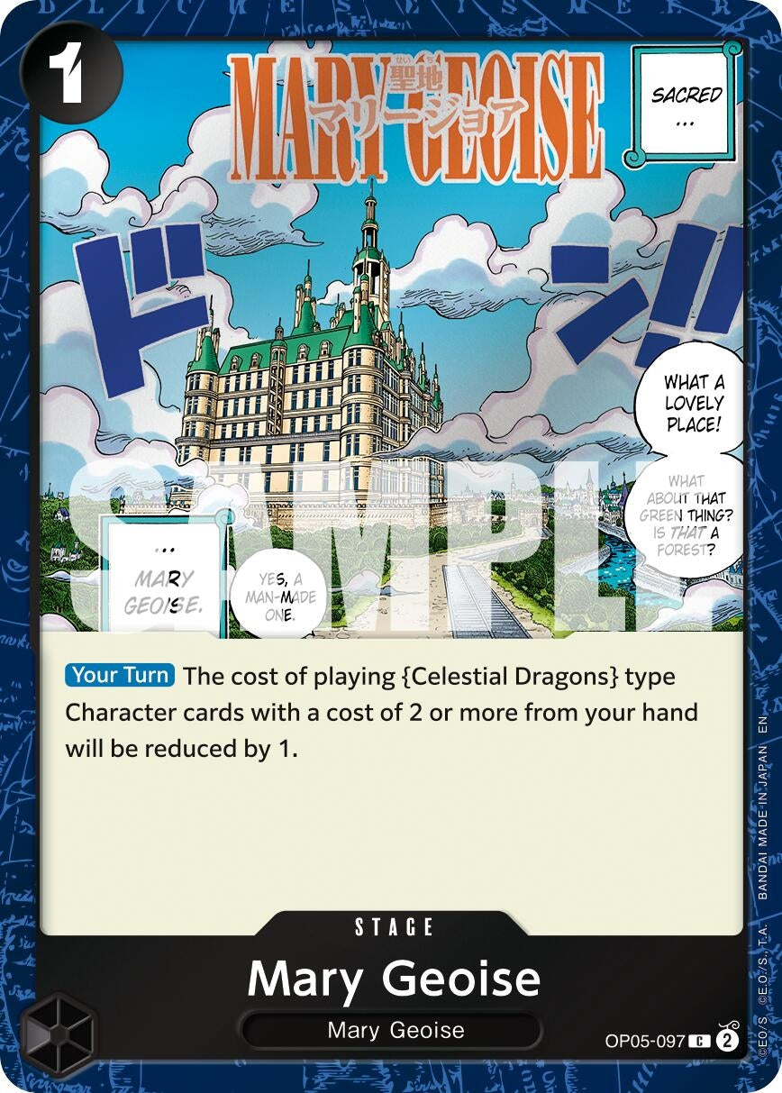 Image for Mary Geoise (Pirate Foil) [OP05-097] - One Piece Card Game