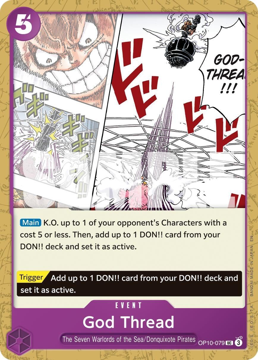 Image for God Thread (Reprint) [OP10-079] - One Piece Card Game