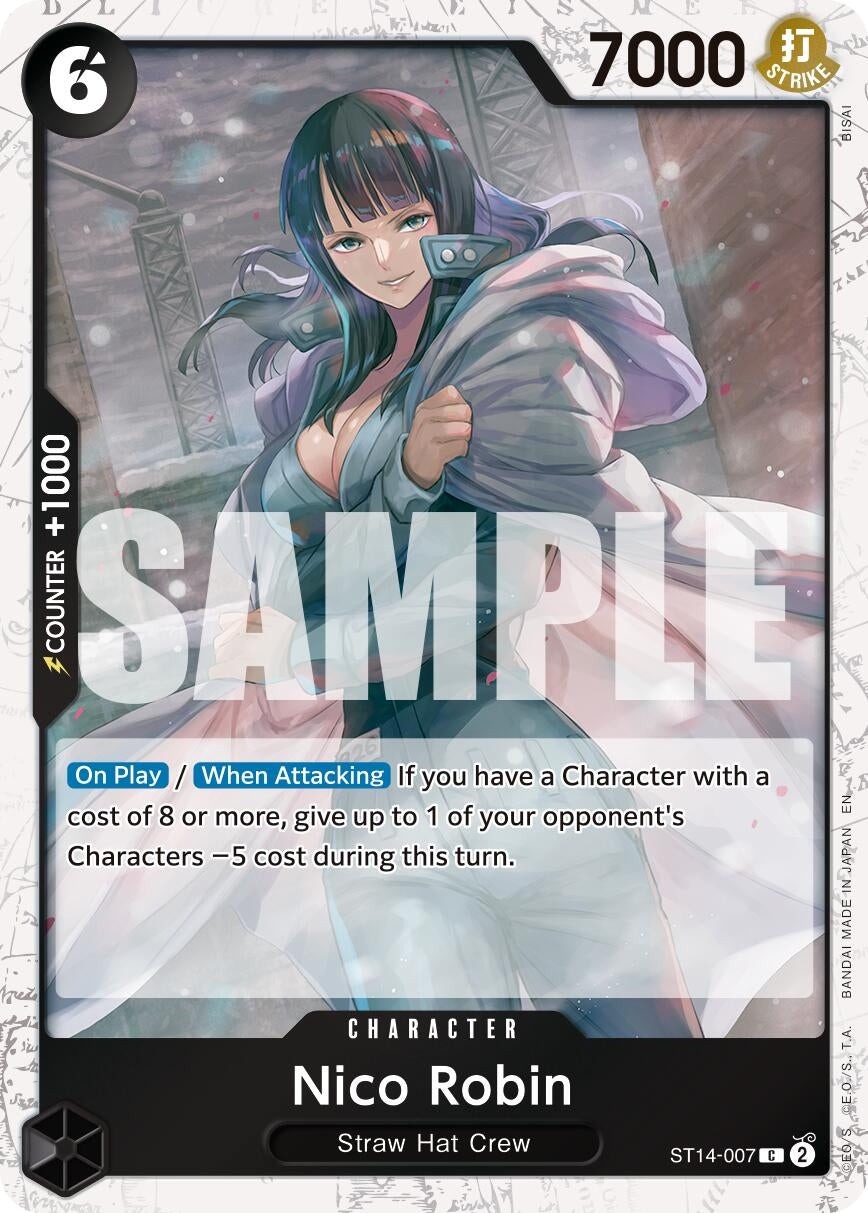 Image for Nico Robin - ST14-007 (Pirate Foil) [ST14-007] - One Piece Card Game
