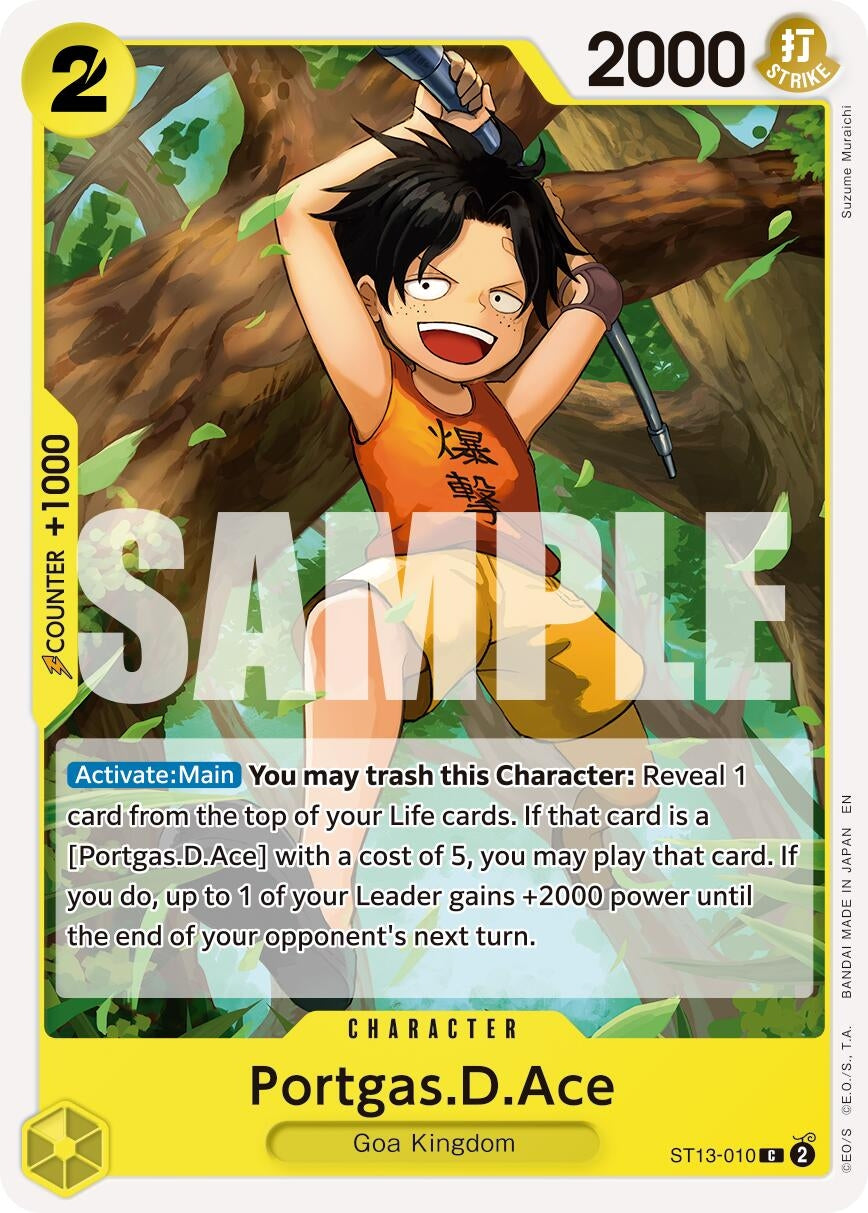 Image for Portgas.D.Ace - ST13-010 (Reprint) [ST13-010] - One Piece Card Game
