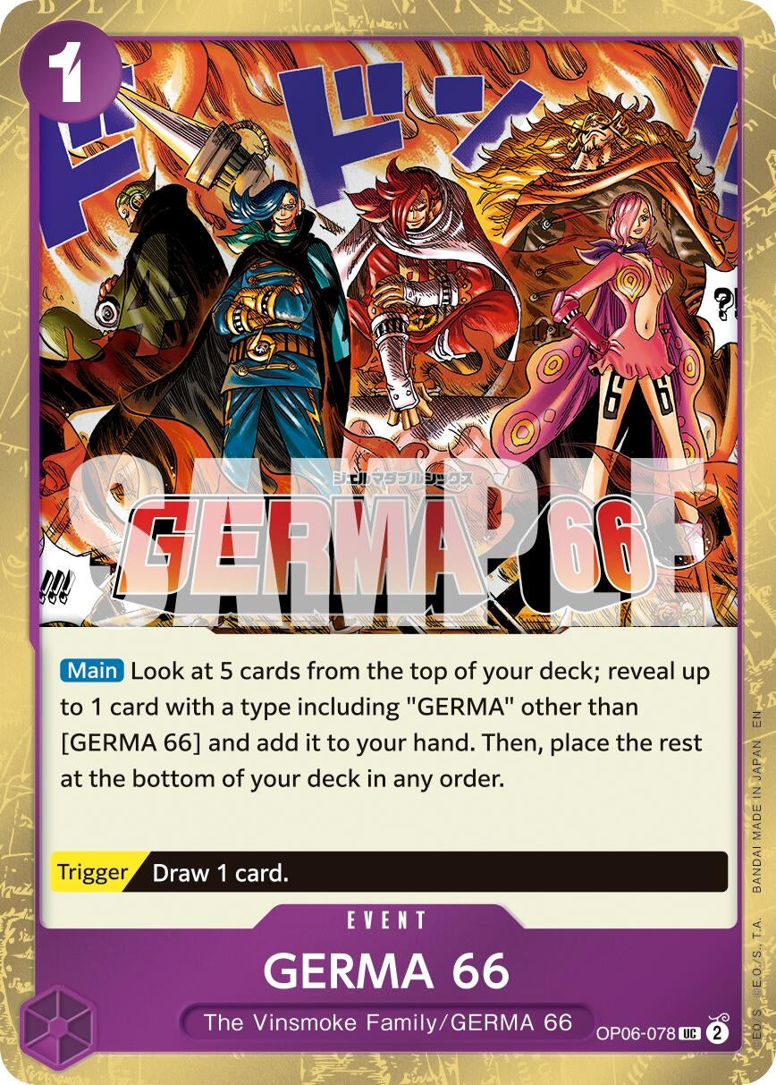 Image for GERMA 66 (Pirate Foil) [OP06-078] - One Piece Card Game