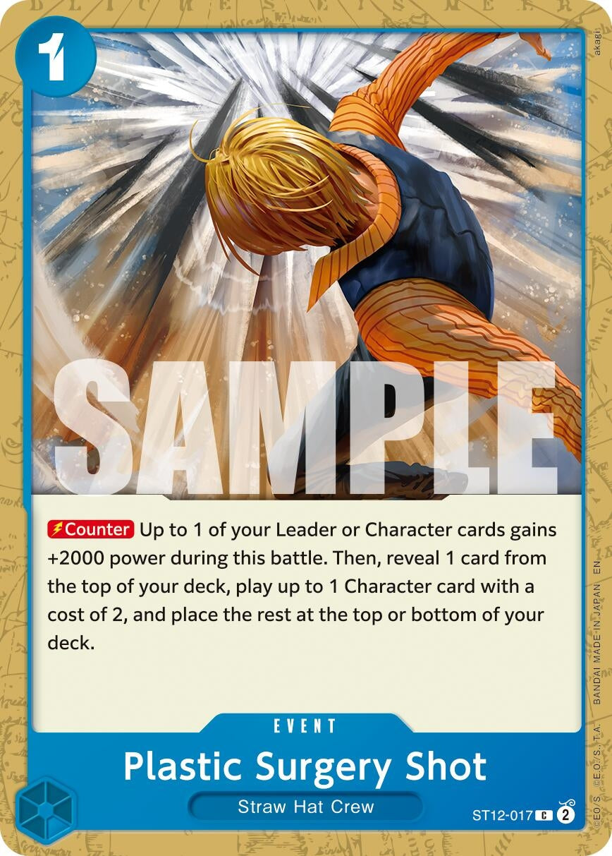 Image for Plastic Surgery Shot - ST12-017 (Reprint) [ST12-017] - One Piece Card Game