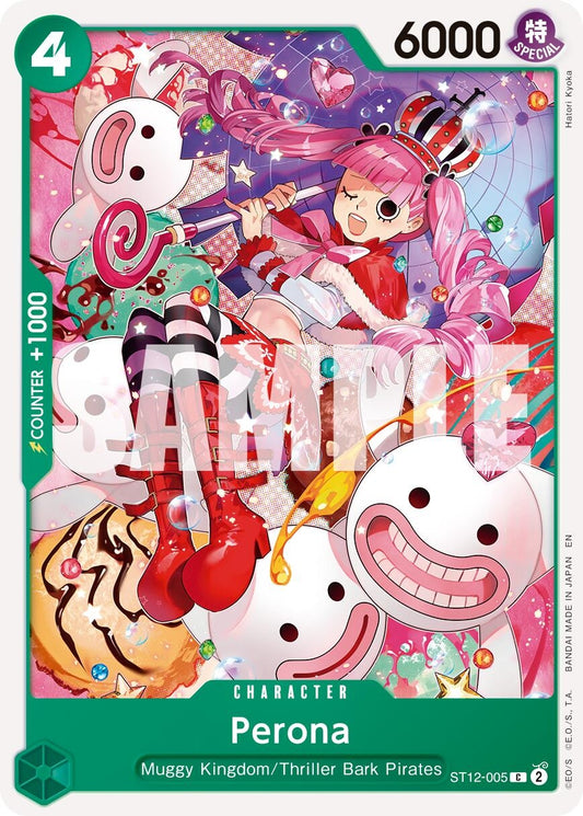 Image for Perona (Reprint) [ST12-005] - One Piece Card Game