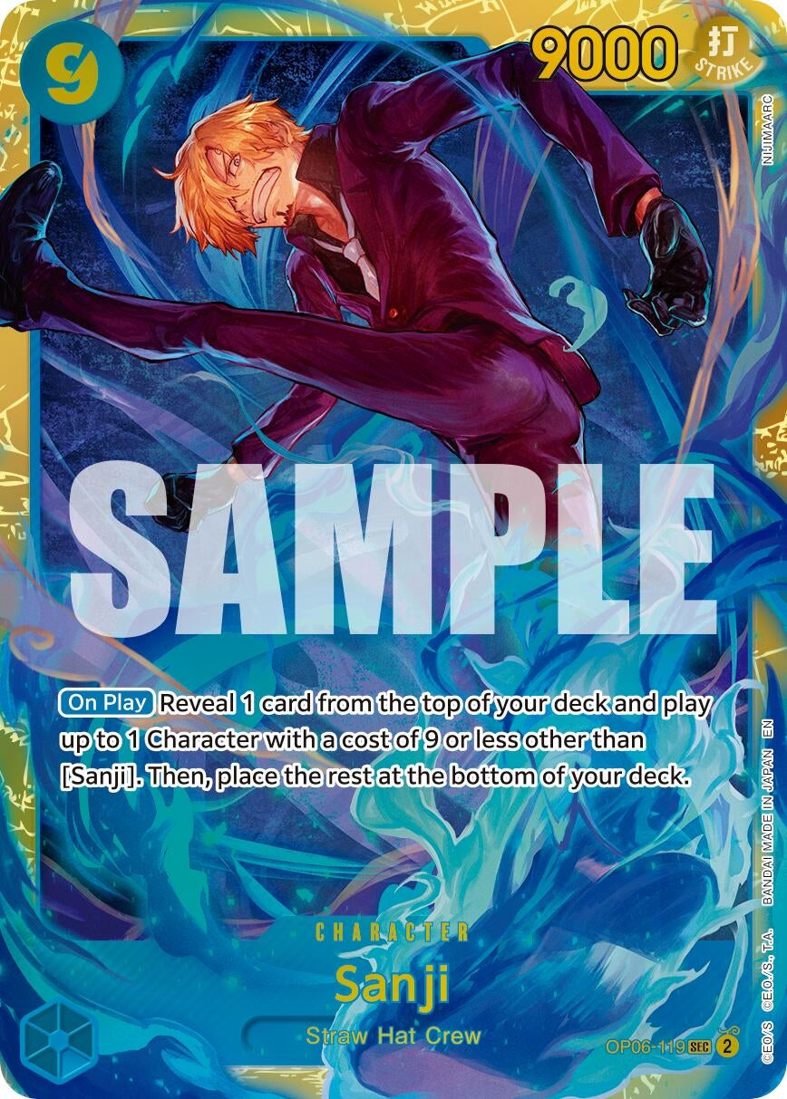 Image for Sanji - OP06-119 (Reprint) [OP06-119] - One Piece Card Game