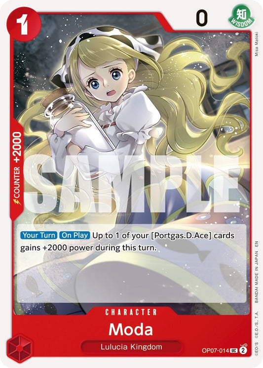 Image for Moda (Reprint) [OP07-014] - One Piece Card Game