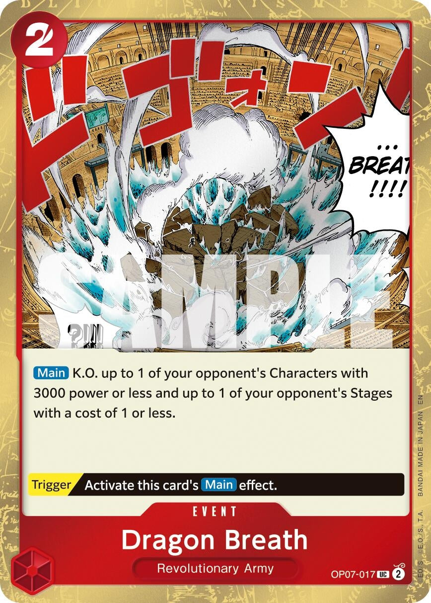 Image for Dragon Breath (Pirate Foil) [OP07-017] - One Piece Card Game