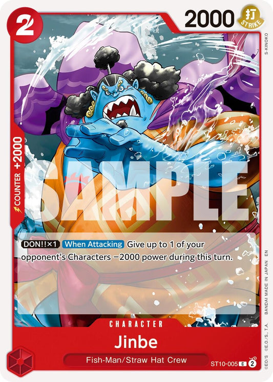 Image for Jinbe - ST10-005 (Reprint) [ST10-005] - One Piece Card Game
