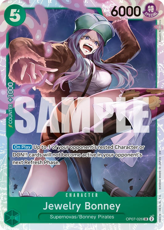 Image for Jewelry Bonney - OP07-026 (Reprint) [OP07-026] - One Piece Card Game