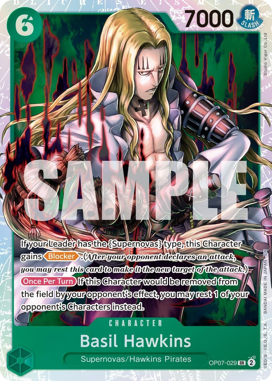 Image for Basil Hawkins - OP07-029 (Reprint) [OP07-029] - One Piece Card Game