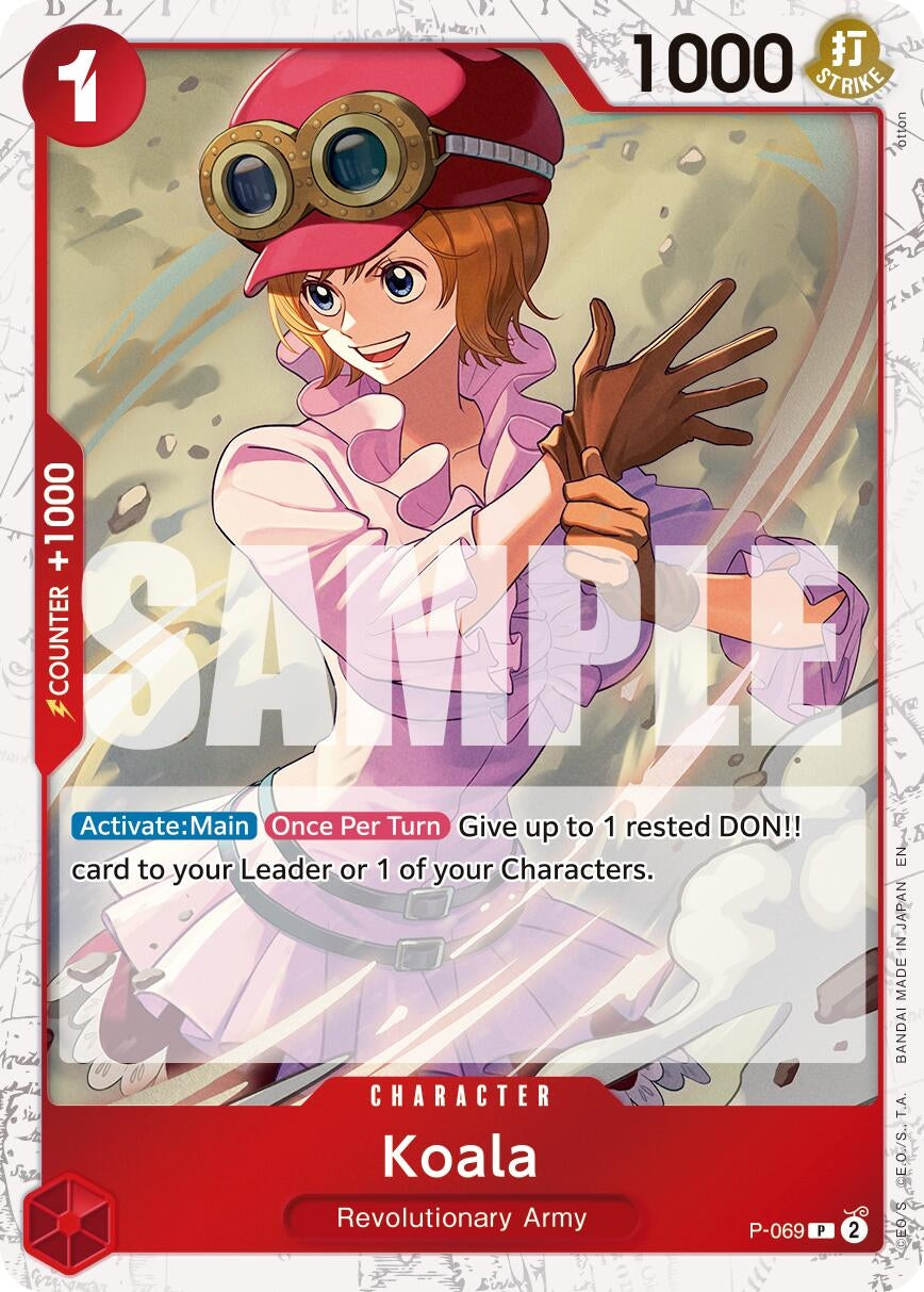 Image for Koala (Pirate Foil) [P-069] - One Piece Card Game