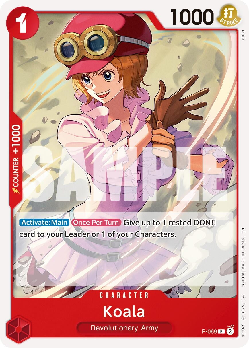 Image for Koala (Reprint) [P-069] - One Piece Card Game