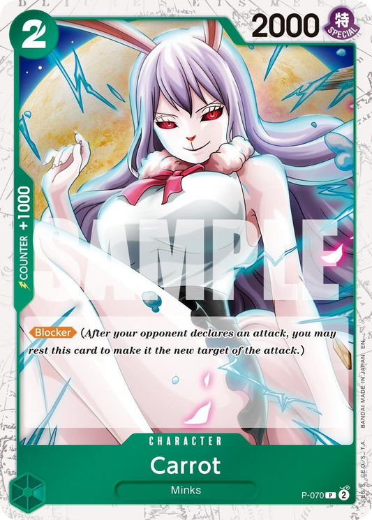 Image for Carrot - P-070 (Pirate Foil) [P-070] - One Piece Card Game