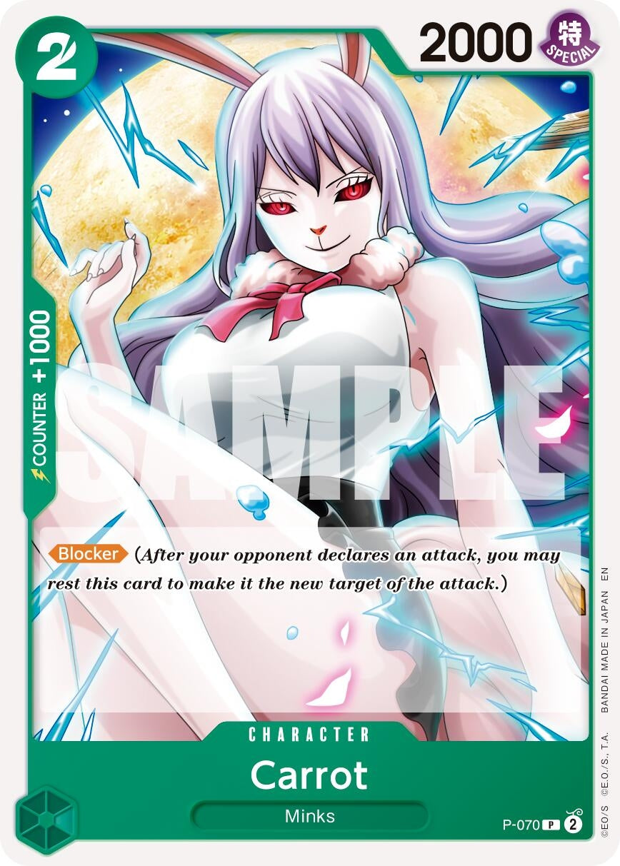 Image for Carrot - P-070 (Reprint) [P-070] - One Piece Card Game