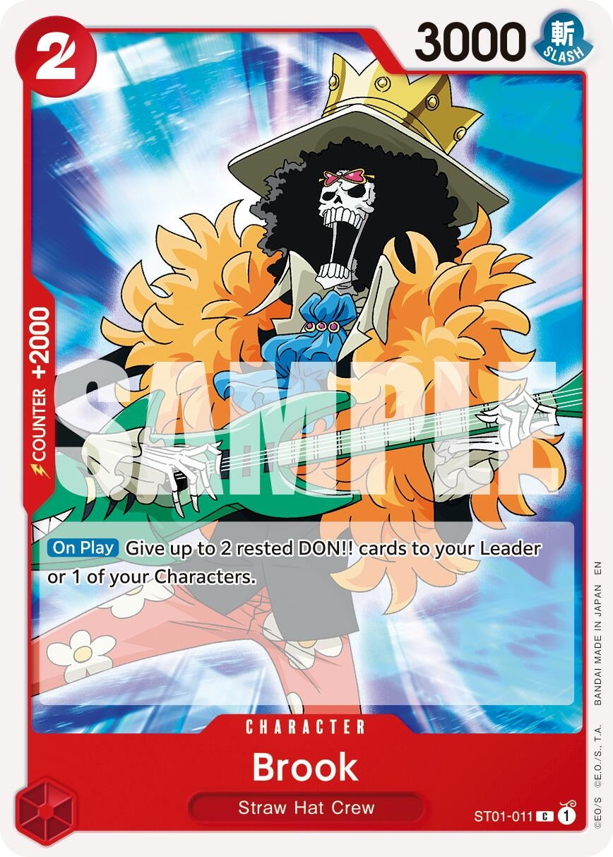 Image for Brook - ST01-011 (Reprint) [ST01-011] - One Piece Card Game