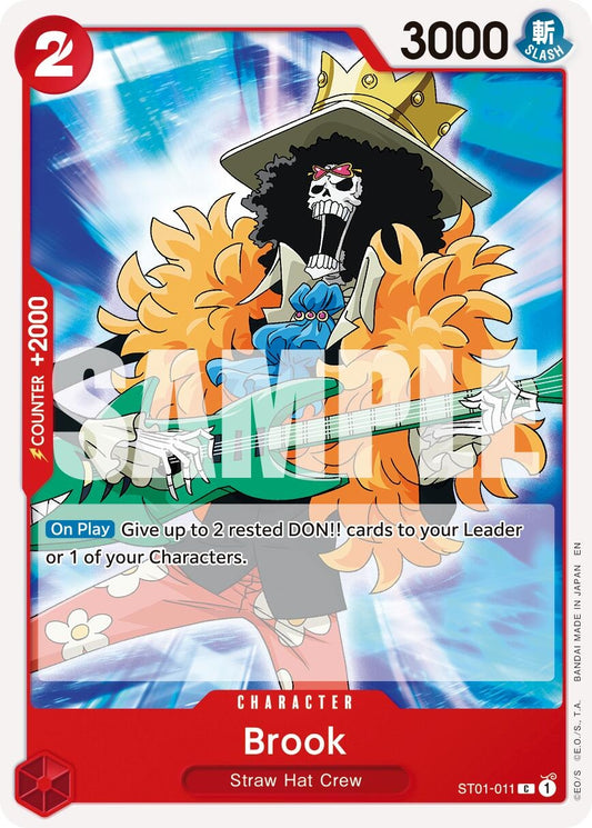 Image for Brook - ST01-011 (Reprint) [ST01-011] - One Piece Card Game