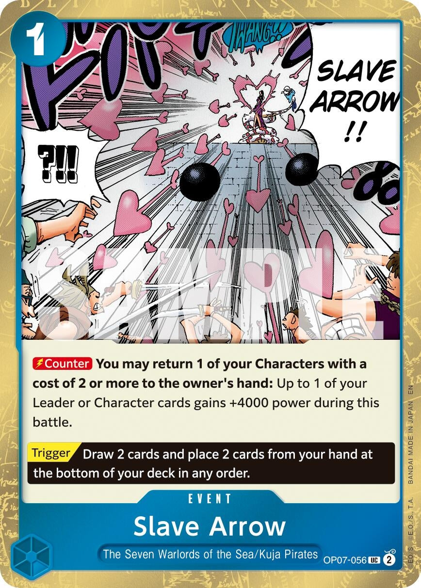 Image for Slave Arrow (Pirate Foil) [OP07-056] - One Piece Card Game