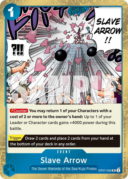 Image for Slave Arrow (Pirate Foil) [OP07-056] - One Piece Card Game