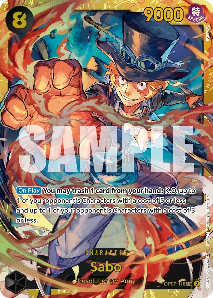 Image for Sabo - OP07-118 (Reprint) [OP07-118] - One Piece Card Game