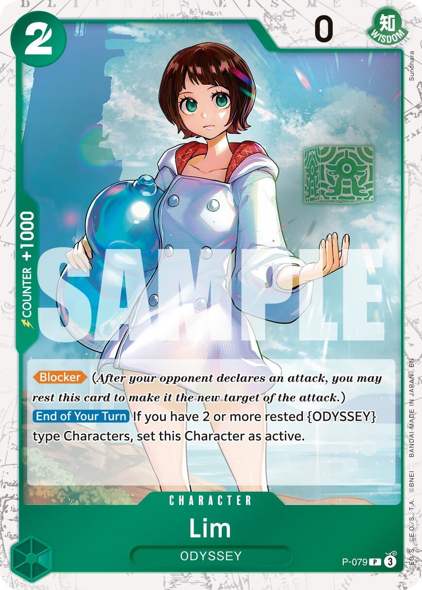 Image for Lim (Pirate Foil) [P-079] - One Piece Card Game