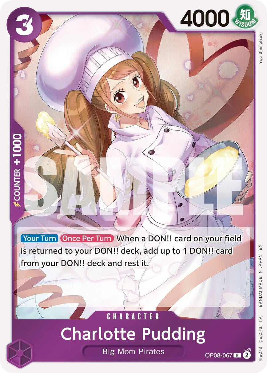 Image for Charlotte Pudding - OP08-067 (Reprint) [OP08-067] - One Piece Card Game