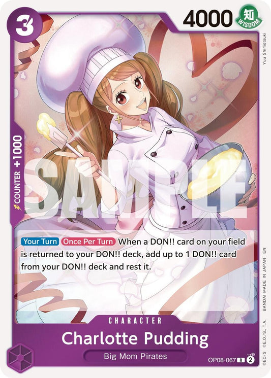 Image for Charlotte Pudding - OP08-067 (Reprint) [OP08-067] - One Piece Card Game