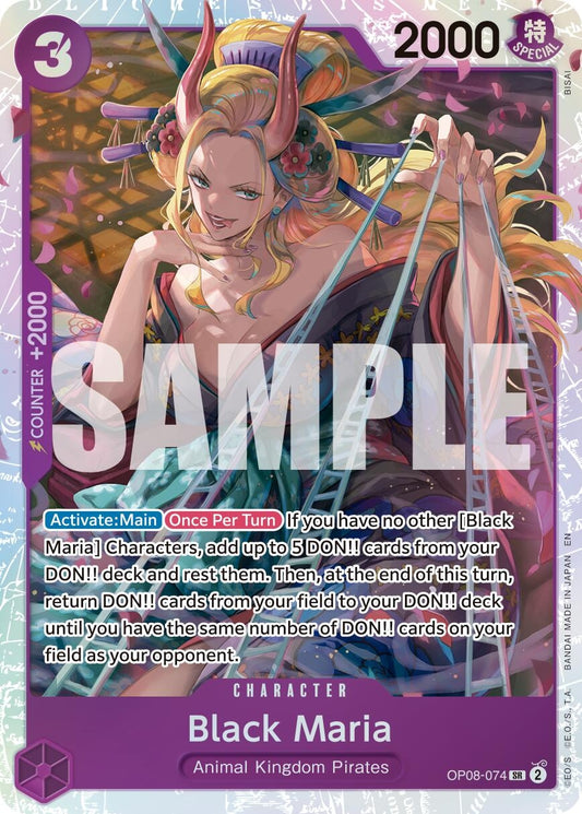 Image for Black Maria (Reprint) [OP08-074] - One Piece Card Game