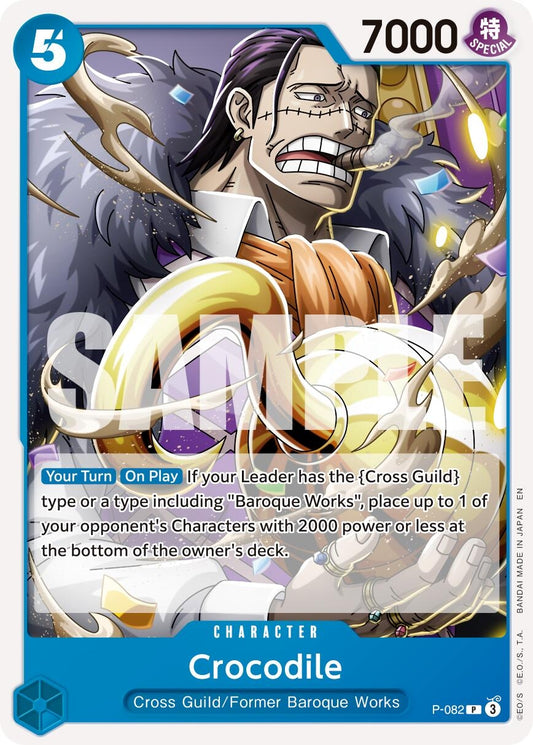 Image for Crocodile - P-082 (Reprint) [P-082] - One Piece Card Game