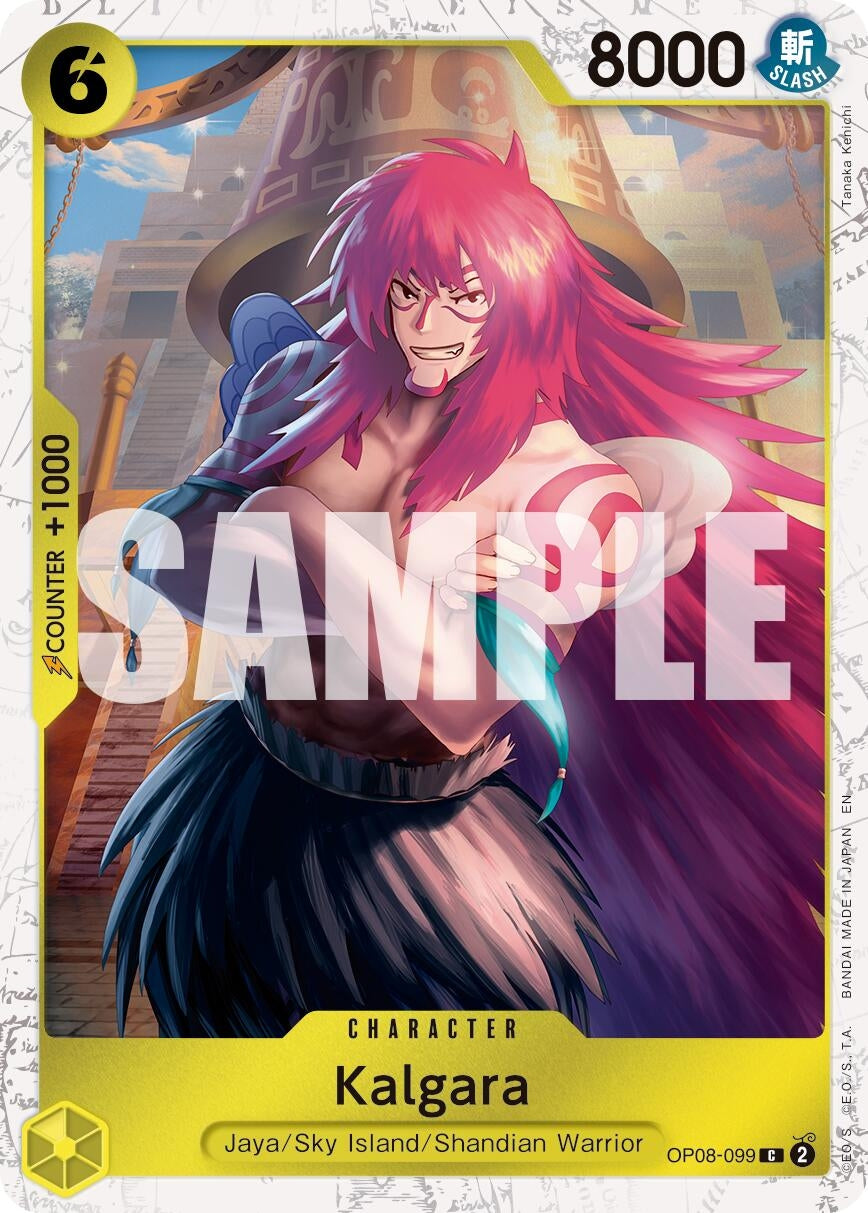 Image for Kalgara (Pirate Foil) [OP08-099] - One Piece Card Game