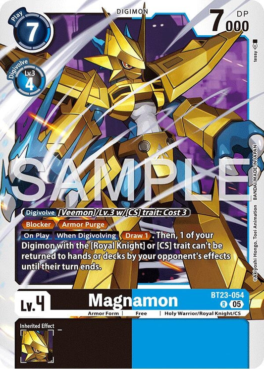 Image for Magnamon [BT23-054 R] - Digimon Card Game