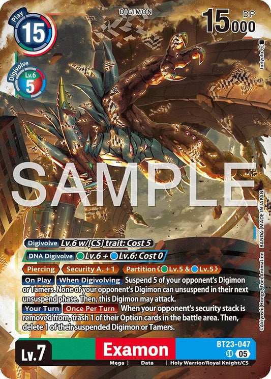 Image for Examon [BT23-047SR] - Digimon Card Game