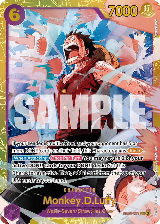 Image for Monkey.D.Luffy - EB02-061 (Reprint) [EB02-061] - One Piece Card Game