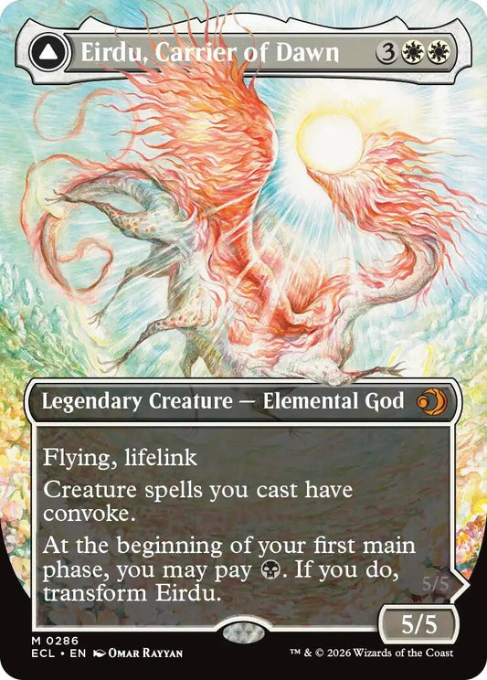 Image for Eirdu, Carrier of Dawn (Borderless) [286] - Magic: The Gathering