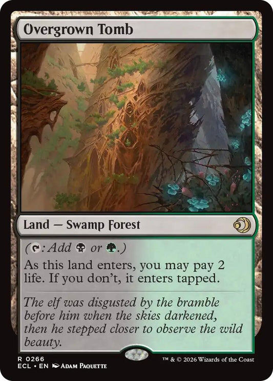 Image for Overgrown Tomb [266] - Magic: The Gathering